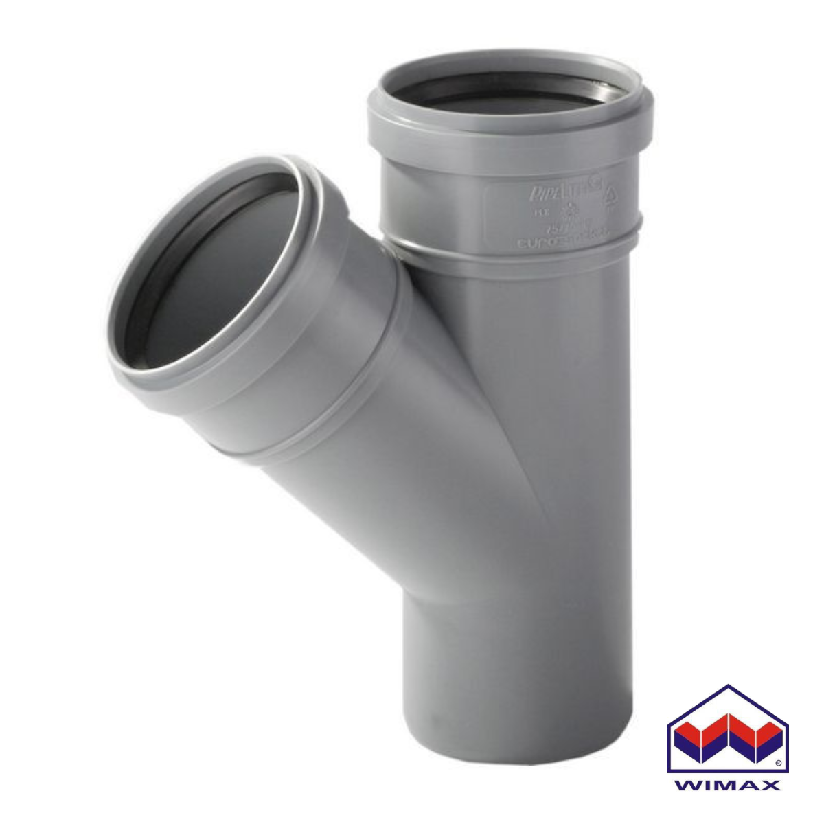 Trójnik kanalizacyjny wewnętrzny 110/110/45°