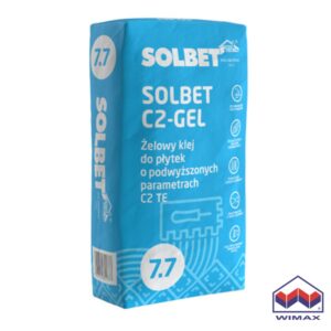Klej do płytek SOLBET C2-GEL – Klej żelowy C2 TE 7.7