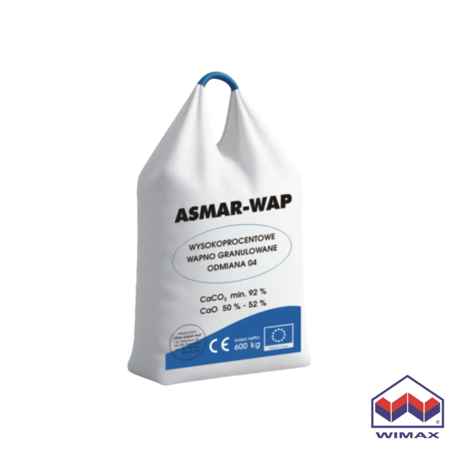 Wapno granulowane kredowe